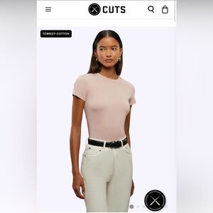 Cuts tomboy tee, small